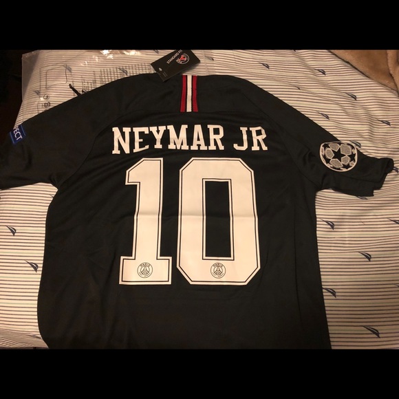 Jordan | Shirts | Psg X Jordan Neymar Black Champions League Jersey ...